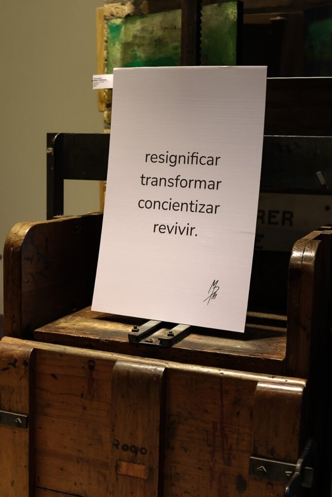 Foto de la muestra en Barcelona